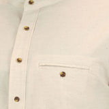 Aiden Linen Work Shirt - Natural