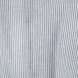 Aiden Linen Work Shirt - Navy Stripe