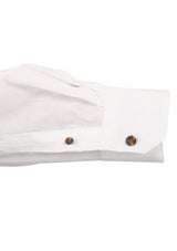 Aiden Linen Work Shirt - White