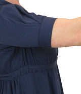 Rebecca Regency Dress - Navy Blue