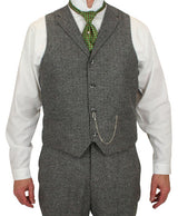 Hartford Three-Piece Tweed Suit - Gray