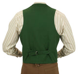 Classic Canvas Work Vest - Hunter Green
