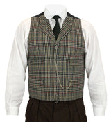 Seafield Vest - Glen Plaid