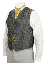 Kelton Vest - Gray Paisley