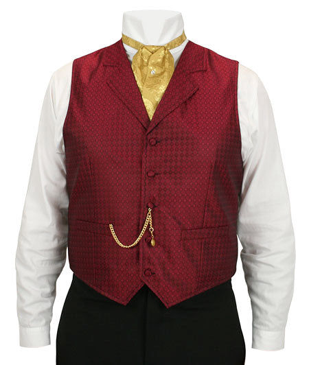 Weyburn Vest - Crimson