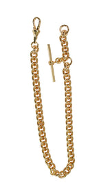 Albert Pocket Watch Chain - Gold