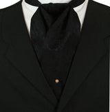 Gold Chain and Bar Tie Tack - Champagne