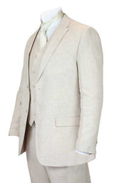 Riverdale Linen Coat - Natural