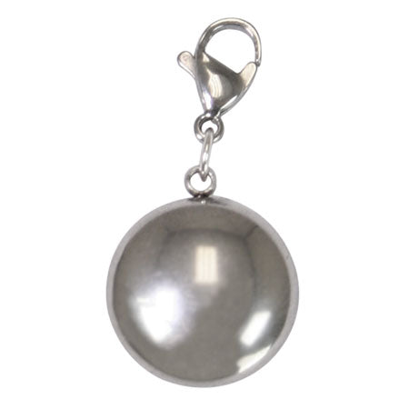 Pocket Watch Fob - Silver Orb