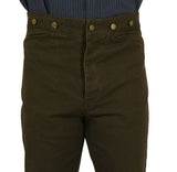 Classic Canvas Trousers - Distressed Walnut