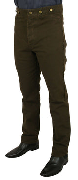 Classic Canvas Trousers - Distressed Walnut