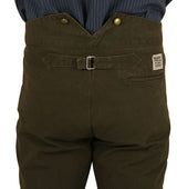 Classic Canvas Trousers - Distressed Walnut