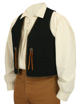 Ponderosa Vest - Black