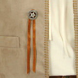 Ponderosa Vest - Tan Faux Suede