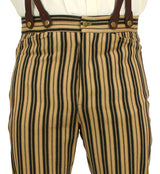 Placerville Trousers - Tan/Black Stripe