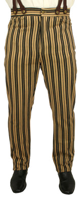 Placerville Trousers - Tan/Black Stripe