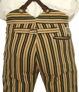 Placerville Trousers - Tan/Black Stripe