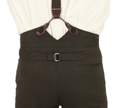 Monroe Brushed Cotton Trousers - Walnut