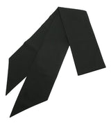 Cotton Regal Cravat - Black
