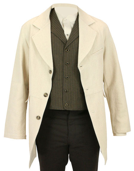 Old West Marshall Coat - Natural