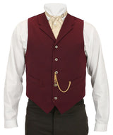 Callahan Vest - Burgundy