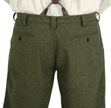 Mens Knickers - Olive Herringbone Tweed
