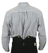 Appaloosa Bib Shirt - Navy Stripe