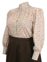Somerset Blouse - Cream Floral