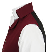 Granville Regency Vest - Burgundy