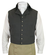 Granville Regency Vest - Charcoal