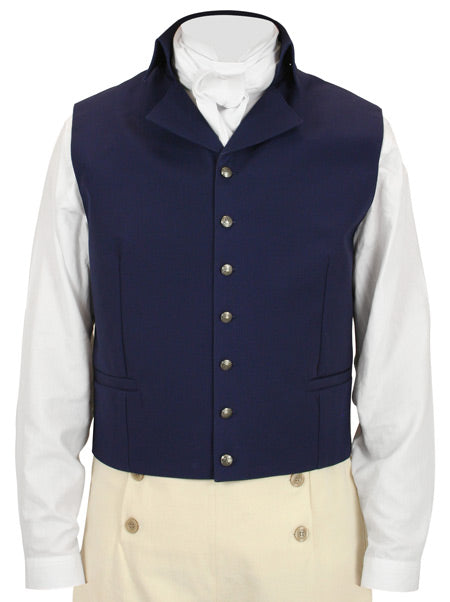 Granville Regency Vest - Navy