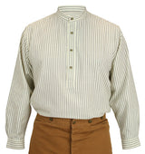 Bartlett Shirt - Gray Ticking Stripe