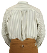Bartlett Shirt - Gray Ticking Stripe