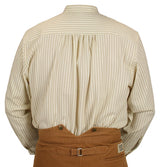 Bartlett Shirt - Tan Ticking Stripe
