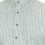 Bartlett Shirt - Blue Ticking Stripe
