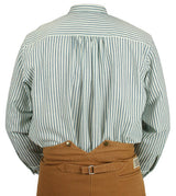 Bartlett Shirt - Blue Ticking Stripe