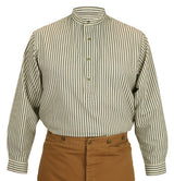 Bartlett Shirt - Black Ticking Stripe