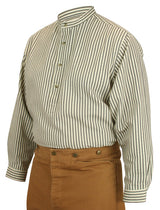 Bartlett Shirt - Black Ticking Stripe