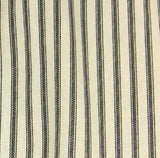 Bartlett Shirt - Black Ticking Stripe