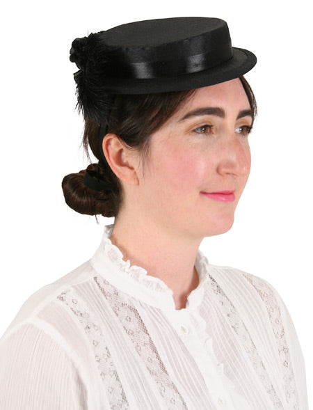 Philippa Fascinator - Black