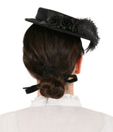 Philippa Fascinator - Black