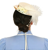 Philippa Fascinator - Ivory