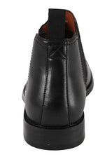 Faux Leather Congress Gaiter - Black
