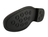 Faux Leather Congress Gaiter - Black