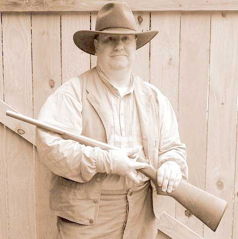 SASS competitor ready to shoot