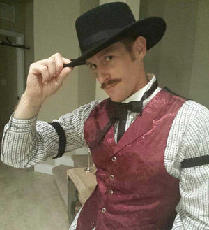 With a tip of his hat