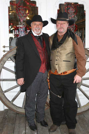 Groom and his Best "Gun" Man