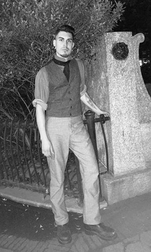 At the cornor of Well Dressed and Handsome