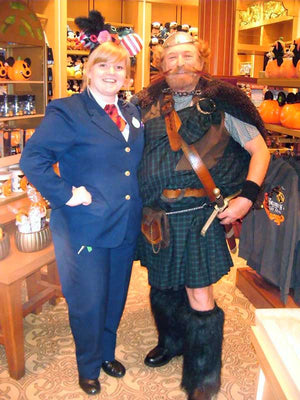 Brave Scottish Warrior