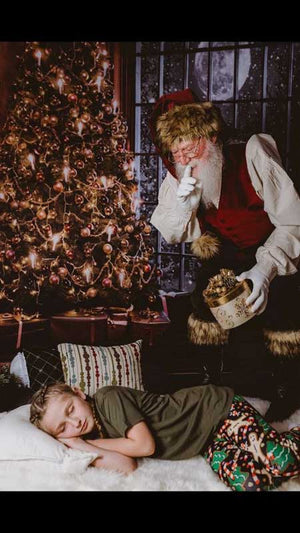 Father Christmas bringing Good Cheer